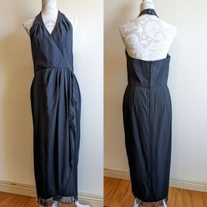 Vintage Beaded Halter Formal